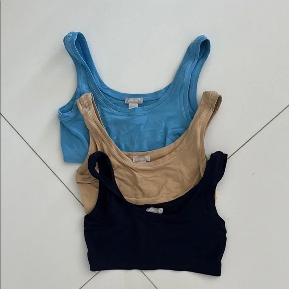 Hanro Touch Feeling Crop Top Bralette sz M - Picture 1 of 6